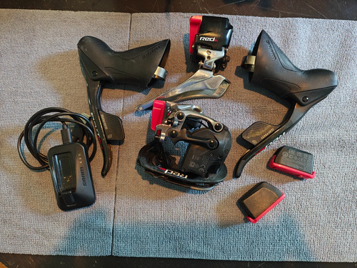 Sram red etap axs - red,