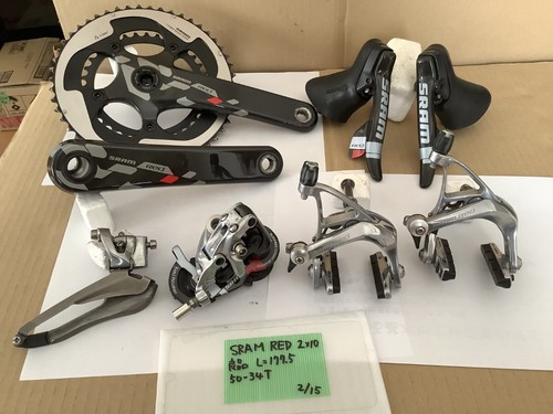 Sram red 2x10 road - red,